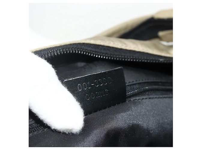Gucci Double Pocket Hobo Nylon Beige - vista 6