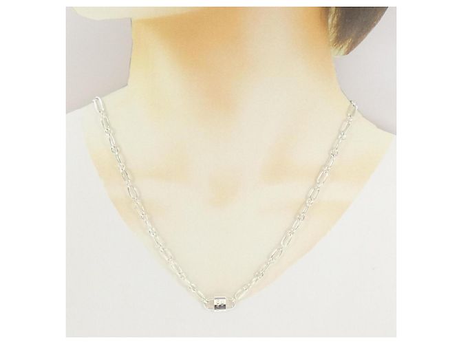 Collana Tiffany & Co. 1837 Small Double Lock - vista 6