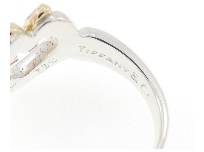 Tiffany & Co. 925 Gold- und Silberring - Ansicht 4
