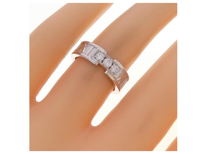 Tiffany & Co Tiffany Atlas Ring in Weißgold - Ansicht 5