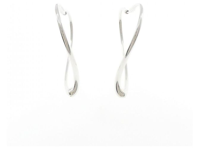 Tiffany & Co Orecchini a cerchio Tiffany Open Heart - vista 2