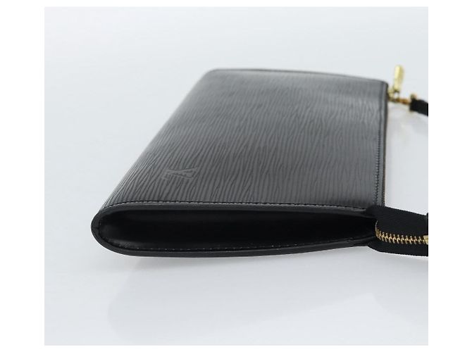 Louis Vuitton Pochette Accessoires Epi Medium Nero - vista 4