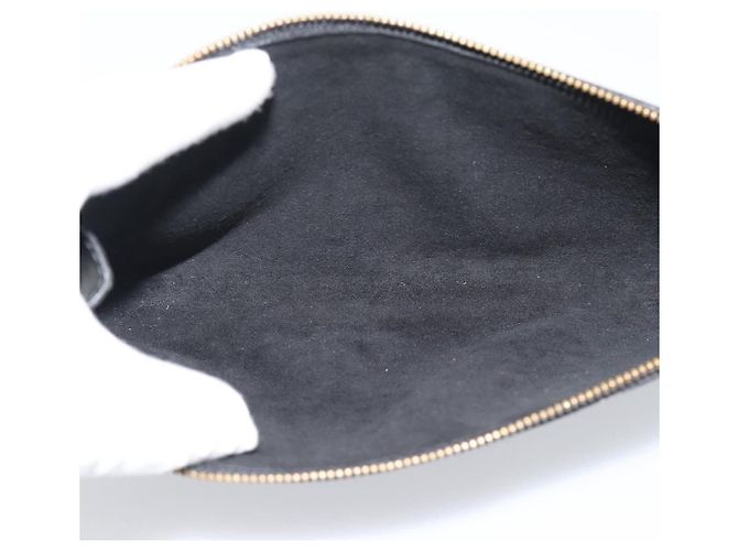 Louis Vuitton Pochette Accessoires Epi Medium Nero - vista 5
