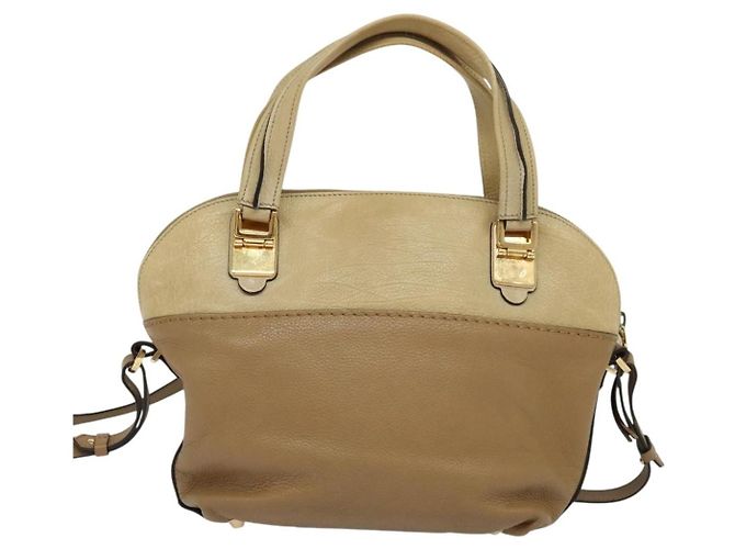 Chloé Chloe Angie Tote Ledertasche Medium Braun - Ansicht 2