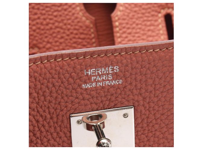 Hermès Hermes Birkin 30 Rosie Handtasche Pink - Ansicht 4