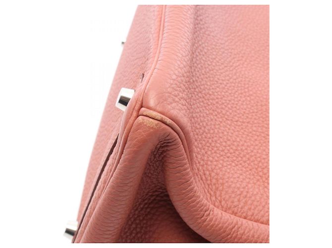 Hermès Hermes Birkin 30 Rosie Handtasche Pink - Ansicht 9