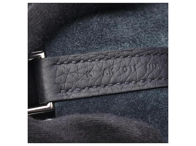 Hermès Borsa Hermes Picotin Lock PM Caban Blu navy - vista 5