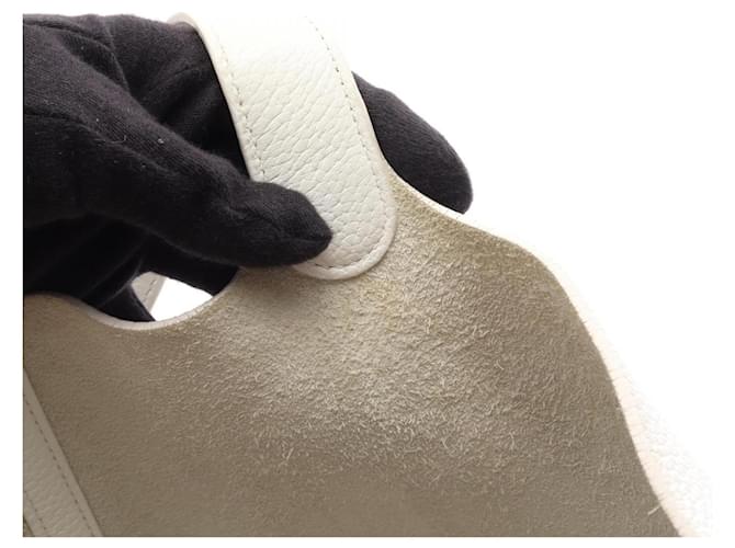 Hermès Borsa Hermes Picotin Lock MM Bianco - vista 8