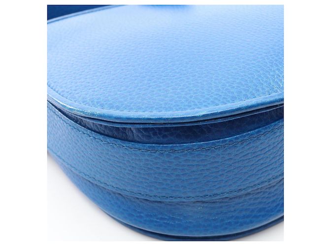 Borsa in pelle blu Cartier Must Line - vista 5