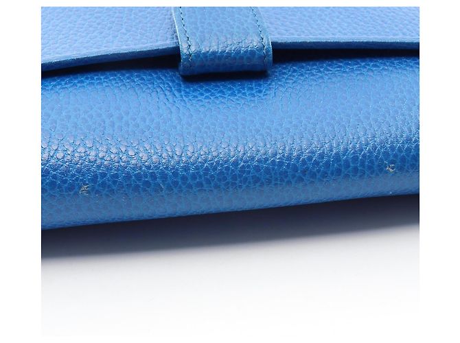 Borsa in pelle blu Cartier Must Line - vista 8
