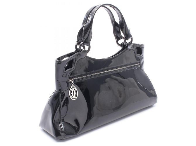 Cartier Marcello de SM Handtasche Schwarz - Ansicht 2