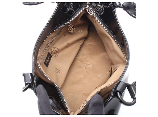 Cartier Marcello de SM Handtasche Schwarz - Ansicht 3