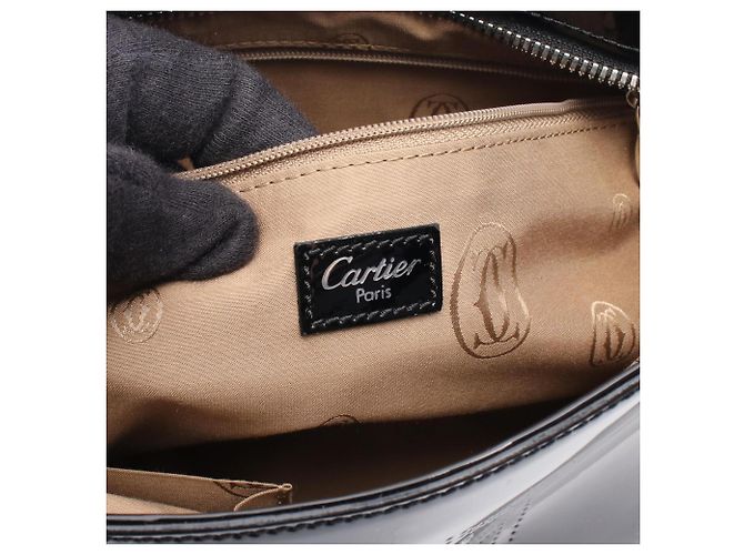 Cartier Marcello de SM Handtasche Schwarz - Ansicht 4