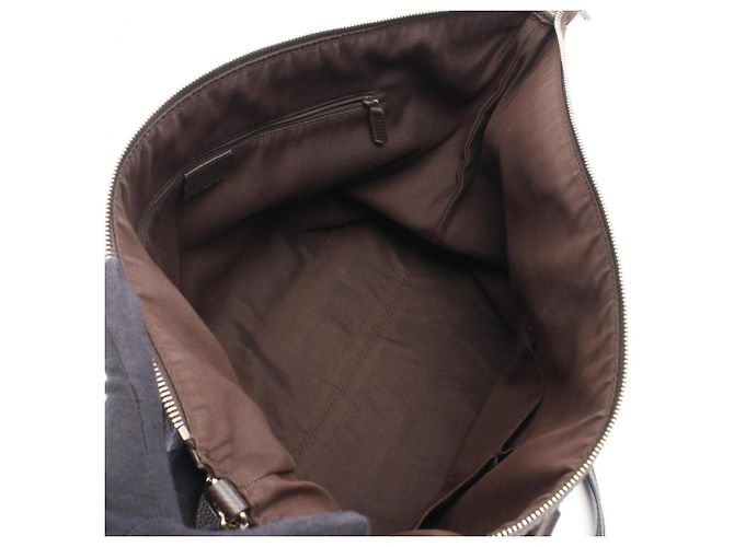 Gucci Brauner Leder 2-Way Tote Bag - Ansicht 3