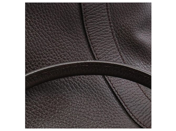 Gucci Brauner Leder 2-Way Tote Bag - Ansicht 7
