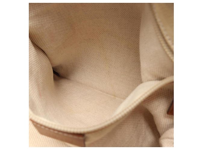 Borsa a tracolla Gucci GG Canvas Sherry Line Marrone Beige - vista 5
