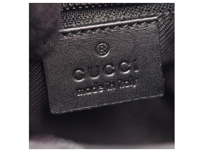 Borsa a Spalla Gucci GG Canvas Nero - vista 4