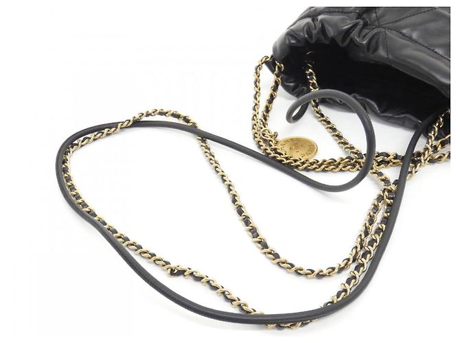 Borsa Chanel 22 Line MINI AS3980 Nero - vista 6