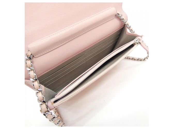 Catena per portafoglio Chanel Timeless CC Line 48654 Rosa - vista 10