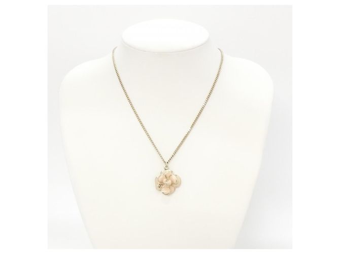 Collar Chanel Oro y Rosa Dorado - vista 5