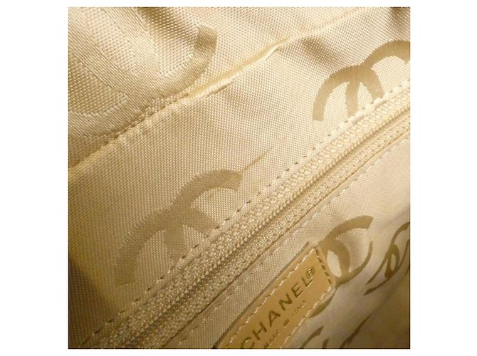 Borsa Chanel Wild Stitch Line 20668 Bianco Beige - vista 10