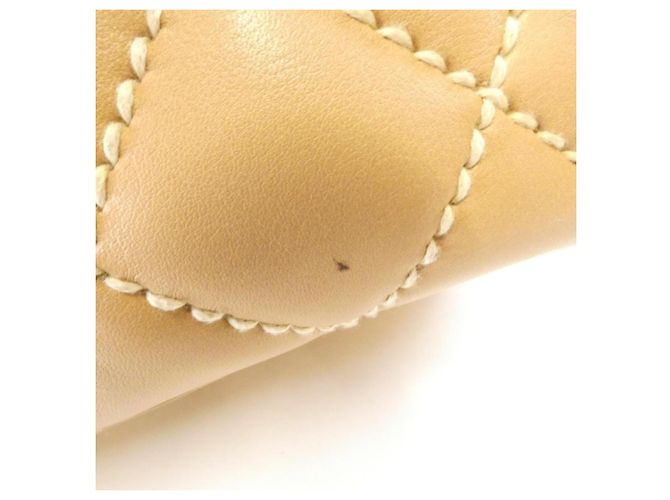 Borsa Chanel Wild Stitch Line 20668 Bianco Beige - vista 5
