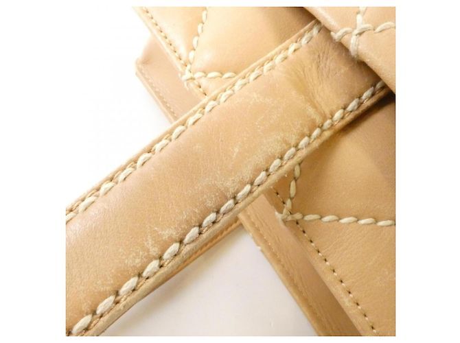 Borsa Chanel Wild Stitch Line 20668 Bianco Beige - vista 7