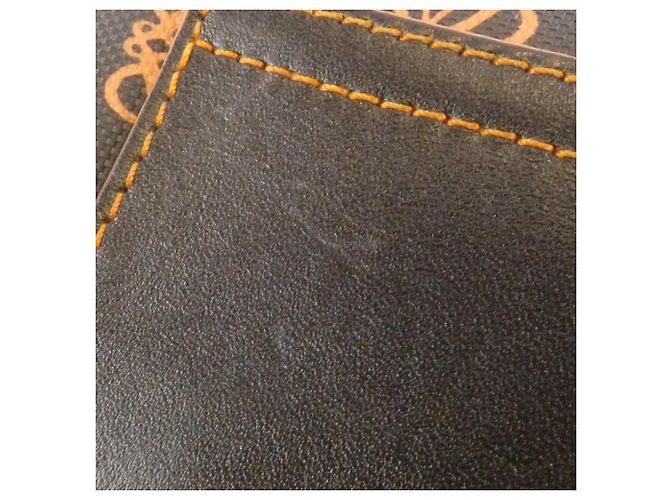 Borsa a tracolla Loewe 104 80 204 Marrone Arancione - vista 5