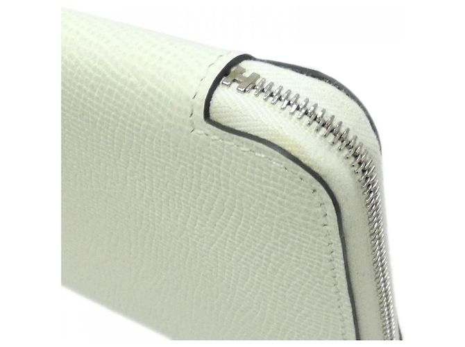 Hermès Hermes COLLIER DE CHIEN Silk In Compact Wallet Blau Grün - Ansicht 4