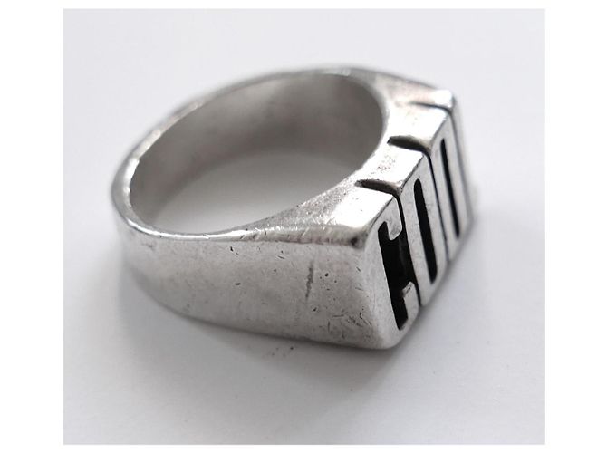 Autre Marque Anello a Sigillo Versani COOL in Argento 925 Silver hardware - vista 5