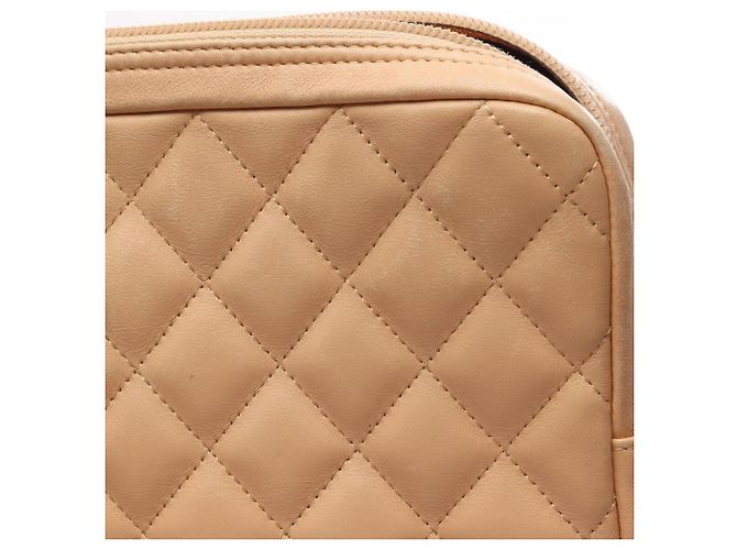 Borsa a tracolla Chanel Cambon Line Large Pochette Nero Beige - vista 9