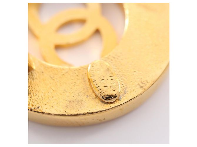 Pendientes Chanel Coco Mark Circle Dorado - vista 3
