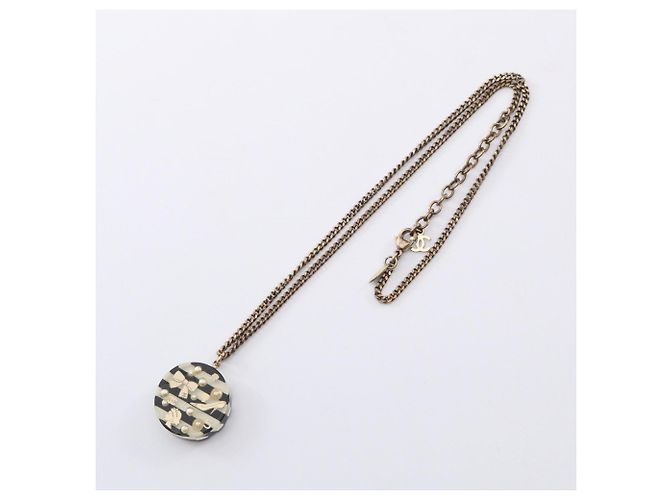 Collana con bordo iconico Coco Mark di Chanel Nero Multicolore - vista 3