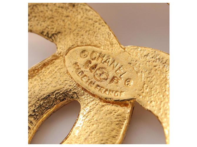 Collana Chanel Coco Mark Circle placcata in oro D'oro - vista 5