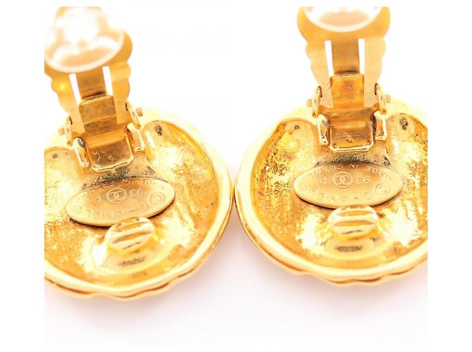 Timeless Orecchini a clip Chanel Coco Mark placcati oro D'oro - vista 5