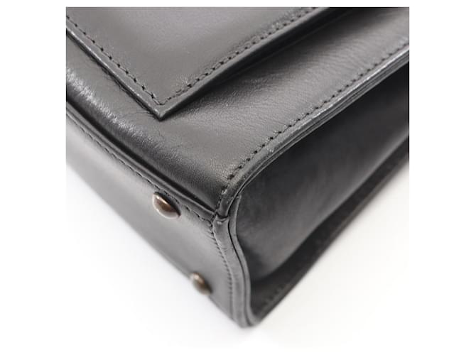 Borsa Chanel Coco Mark Nero - vista 8