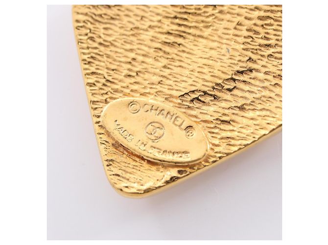 Collar Chanel Coco Mark Diamond Dorado - vista 6