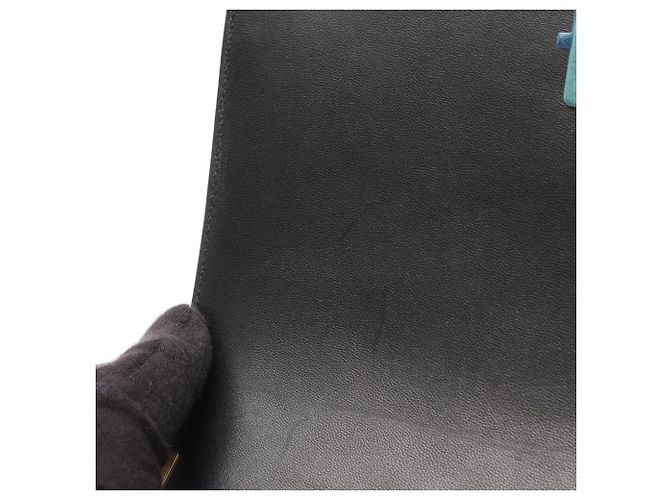 Borsa a tracolla Chanel Boy in agnello nero - vista 7
