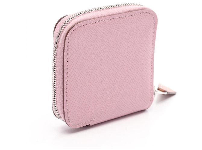 Hermès Cartera Hermes Azap Compact Mini Silk In Wallet - Monedero Rosa - vista 2
