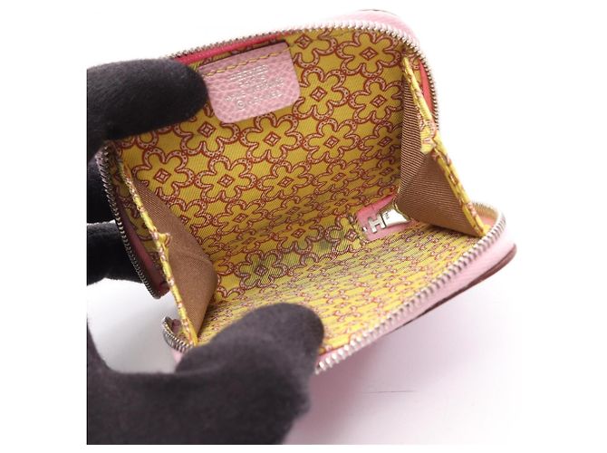 Hermès Cartera Hermes Azap Compact Mini Silk In Wallet - Monedero Rosa - vista 3