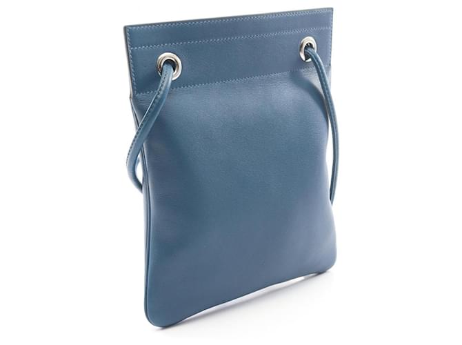 Hermès Borsa a tracolla mini Aline Hermes Blu - vista 2