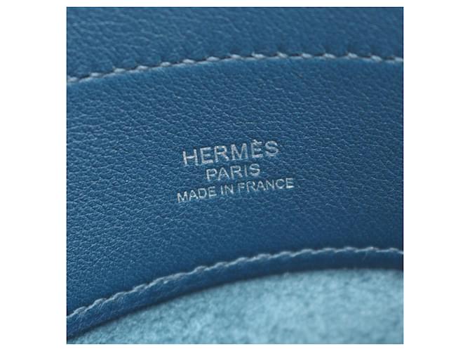 Hermès Borsa a tracolla mini Aline Hermes Blu - vista 4