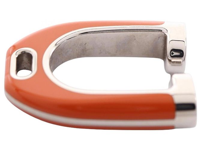Hermès Accesorios Hermes Etrier Plata Naranja - vista 5