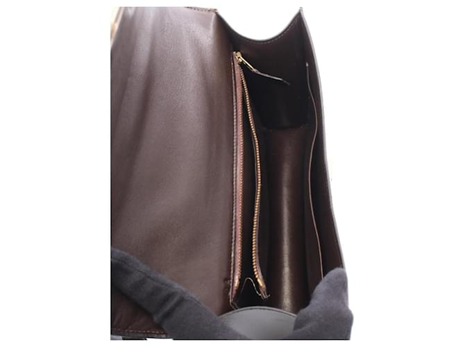 Hermès Borsa a tracolla Hermes Constance 23 Ebene Marrone - vista 3