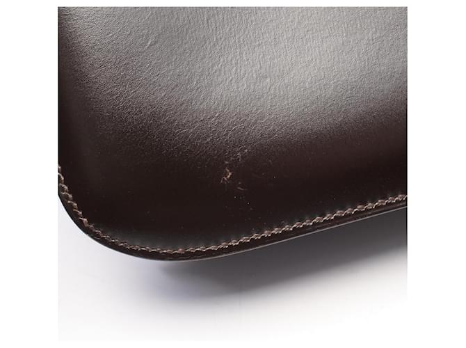Hermès Borsa a tracolla Hermes Constance 23 Ebene Marrone - vista 8
