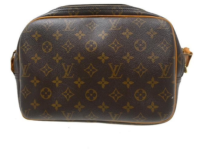 Louis Vuitton Reporter Monogram Canvas Marrone - vista 2