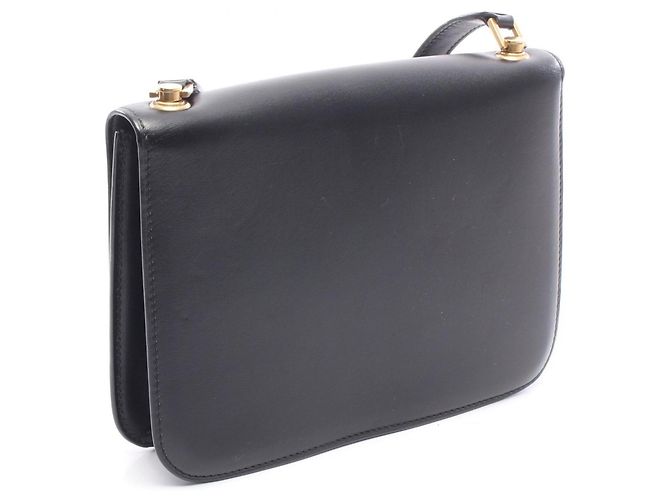 Borsa a tracolla e a spalla Yves Saint Laurent Paris Carre Nero - vista 2