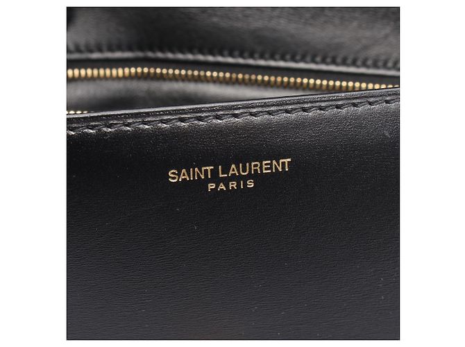 Borsa a tracolla e a spalla Yves Saint Laurent Paris Carre Nero - vista 4