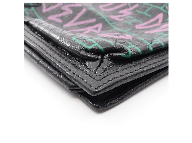 Pochette Balenciaga Explorer Nero Multicolore - vista 6