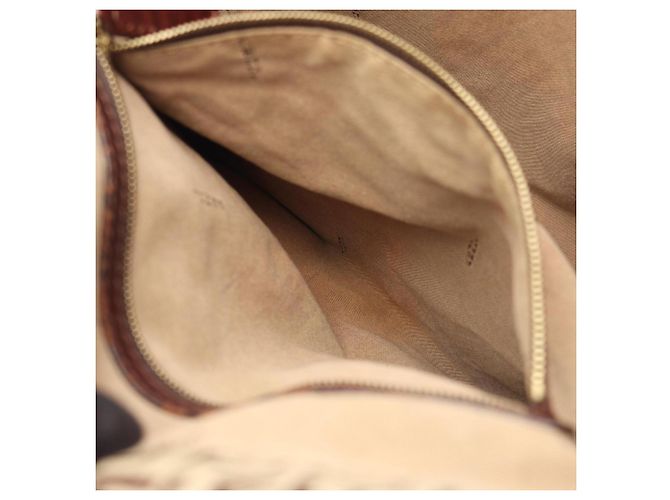 Fendi Zucchino Tote Bag Braun Beige - Ansicht 14